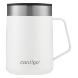 Contigo Streeterville Desk Mug 420ml thermo bögre fehér salt