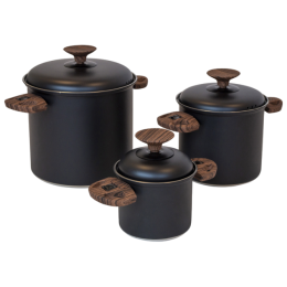 Bo-Camp Cookware set Hading Compact 3 edény-készlet