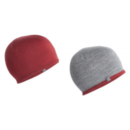 Icebreaker Pocket Hat sapka piros/szürke