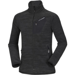 Férfi pulóver Northfinder Rip fekete Blackmelange