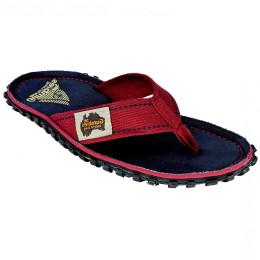 Gumbies Islander Navy Coast flip-flop
