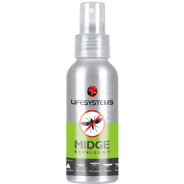 Rovarírtó Lifesystems Midge Repellent - 100ml Saltidin spray szürke