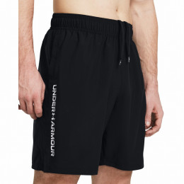 Under Armour Woven Wdmk Shorts férfi rövidnadrág fekete Black/White