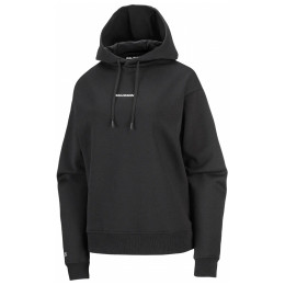 Salomon Logo Hoodie W női pulóver fekete DEEP BLACK