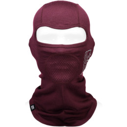 Mons Royale Olympus Tech Balaclava Geo maszk burgundi vörös Burgundy