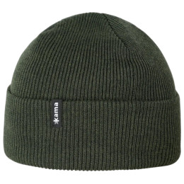 Kama LA05 kötött merinó sapka sötétzöld dark green
