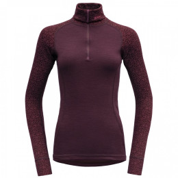 Devold Duo Active Merino 205 Z.Neck női funkcionális felső piros Port