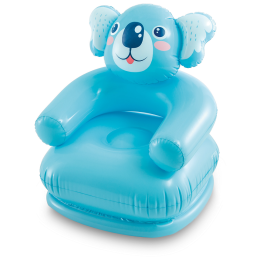 Intex Happy Animal Chairs felfújható fotel kék blue