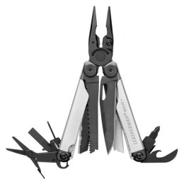 Multitool Leatherman Wave Plus Black Silver CZ