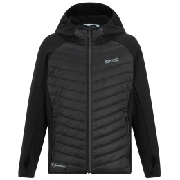 Regatta Junior Andreson Hybrid Black/Sealgr gyerek dzseki fekete/szürke Black/Sealgr