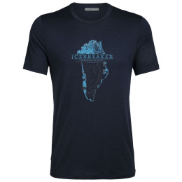 Icebreaker SS Crewe Greenland Crest férfi póló