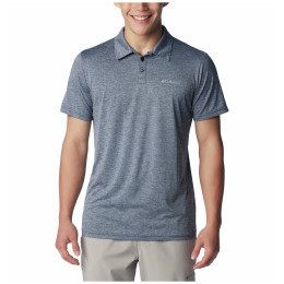Columbia Columbia Hike™ Polo férfi póló kék/szürke Collegiate Navy Heather