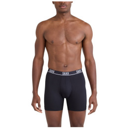 Saxx Essential Perform Mesh Boxer Brf Fly 3Pk boxeralsó fekete black