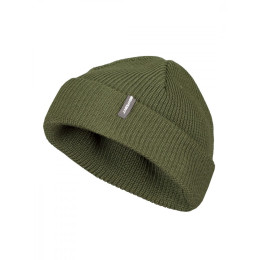 High Point Alpha Merino Cap kötött merinó sapka zöld DarkGreen