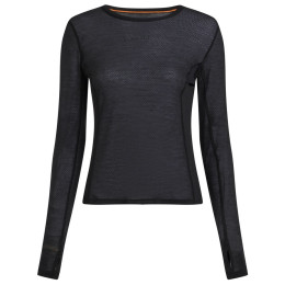 Icebreaker Women Merino Blend 75 Cool-Lite™ Featherlight™ LS Crewe női póló fekete Black