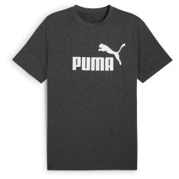 Puma Ess No. 1 Logo Heather Tee férfi póló szürke Dark Gray Heather
