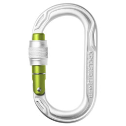 Edelrid Oval Power 2500 Screw karabiner ezüst