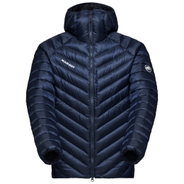 Mammut Broad Peak IN Hooded Jacket Men férfi tollkabát sötétkék marine-black