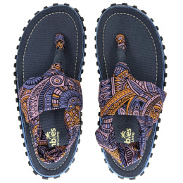 Gumbies Slingback Aztec női szandál kék