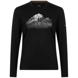 Icebreaker Men Mer 200 Oasis LS Crewe Rising Light férfi funkcionális póló