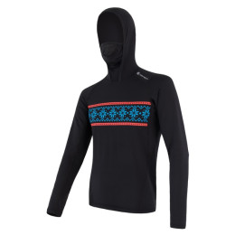 Férfi póló Sensor Thermo kapucnis