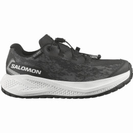 Salomon Aero Grvl Wp J Black-White-Black gyerek cipő