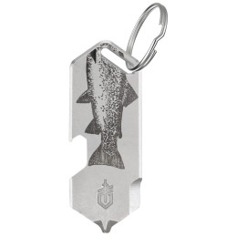 Gerber Shard DT kulcstartó szürke Fish Silver