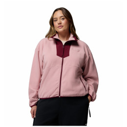 Columbia Sequoia Grove™ Full Zip Fleece női pulóver rózsaszín Eraser Pink, Rich Wine