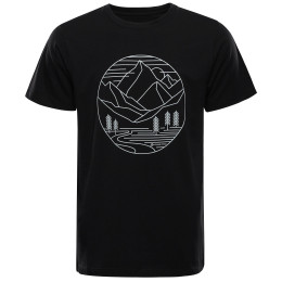 Alpine Pro Morol férfi póló fekete BLACK VARIANTA PC