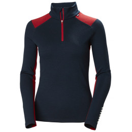 Gyerek funkciós póló Helly Hansen W Lifa Merino Midweight 1/2 Zip kék