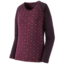 Patagonia Cap Midweight Crew női funkcionális felső lila