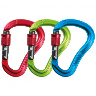 Karabiner szett Ocún Eagle Hms Screw 3-Pack kevert színek