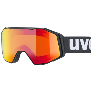 Uvex Gravity FM síszemüveg fekete/piros black matt dl/red-clear