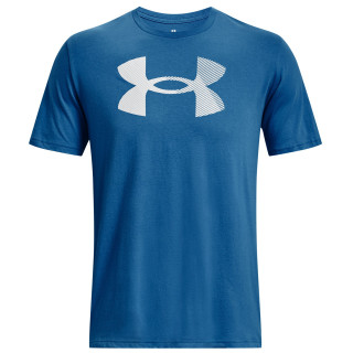 Under Armour BIG LOGO FILL SS férfi póló kék Cosmic Blue / Mod Gray / White