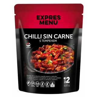 Expres menu Chili sin carne tempeh-el 600 g készétel