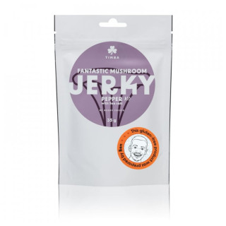 Timba Mushroom Jerky - Pepper with Sea salt gomba jerky