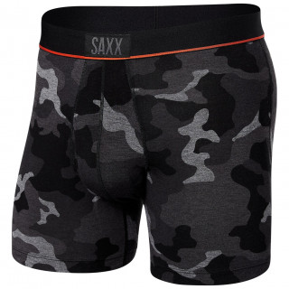 Saxx Ultra Super Soft Boxer BF boxeralsó fekete/szürke