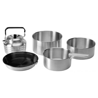 Nádobí Vango Aluminium Cook Set ezüst