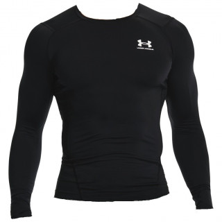 Férfi póló Under Armour HG Armour Comp LS fekete