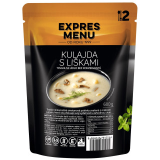 Expres menu Kulajda rókagombával (2 adag)