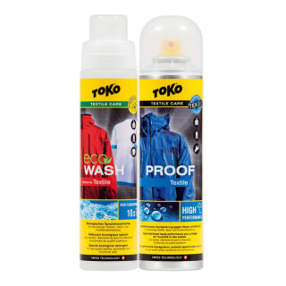 TOKO Duo Pack Textile Proof & Textile Wash 250 ml impregnálószer textilre