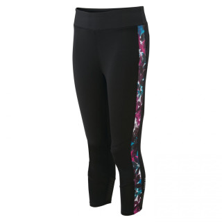 Női 3/4-es legging Dare 2b Curvate 3/4 Tight fekete/rózsaszín