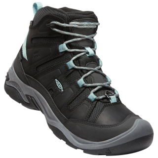 Keen Circadia Mid Polar W női téli cipő fekete black/cloud blue