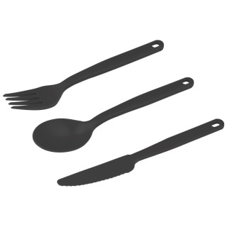 Evőeszköz készlet Sea to Summit Camp Cutlery Set - 3pc fekete