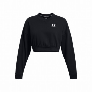 Under Armour Rival Terry OS Crop Crw női pulóver fekete