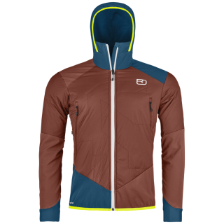 Ortovox Col Becchei Hybrid Jacket Men's férfi dzseki narancs Clay Orange