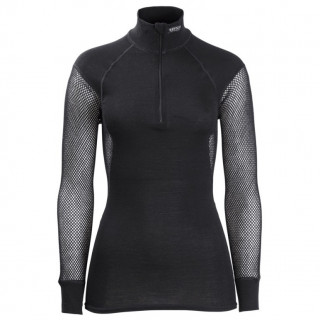 Női garbó Brynje of Norway Lady Wool Thermo Zip-polo fekete