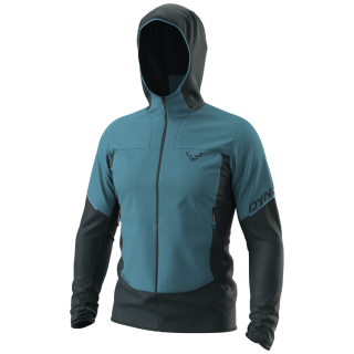 Dynafit Traverse Alpha Hooded Jkt M férfi széldzseki fekete/kék