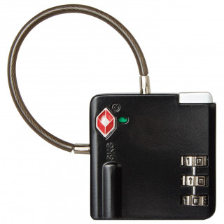 Craghoppers TSA Padlock Combo/Cable zár fekete