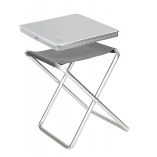 Kisszék / Kisasztal Bo-Camp Stool top - Foldable szürke